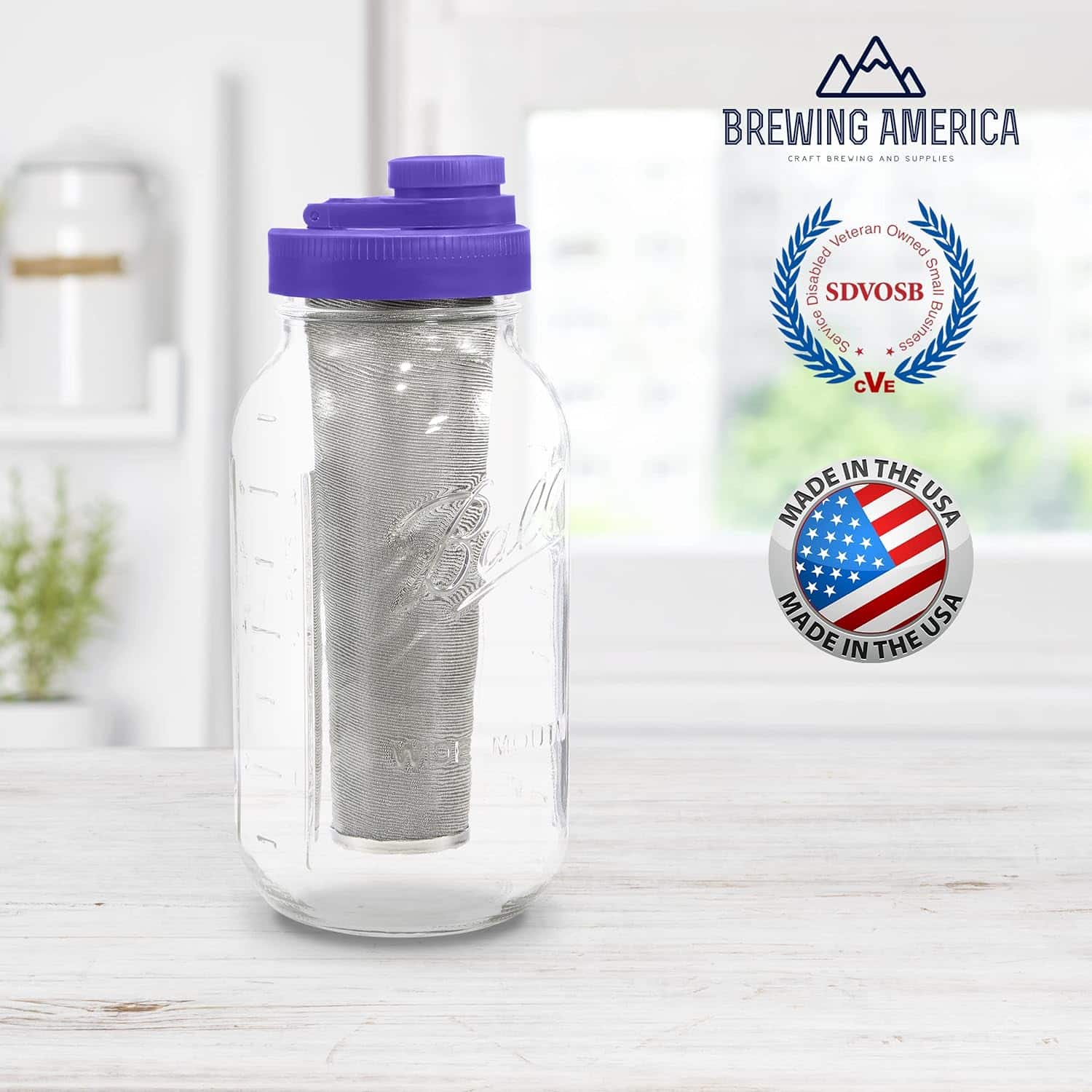 Brewing America Mason Jar Cold Brew Coffee Maker: The Perfect Way to Enjoy Smooth and Flavorful Coffee