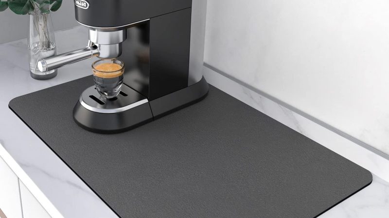 Coffee Maker Mat for Countertops: The Perfect Addition to Your Coffee Bar Setup