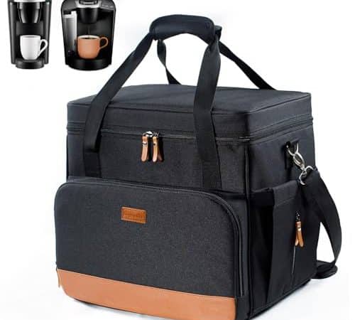BAGSPRITE Coffee Maker Carrying Case: The Perfect Travel Companion for your Keurig K-Compact Single Serve