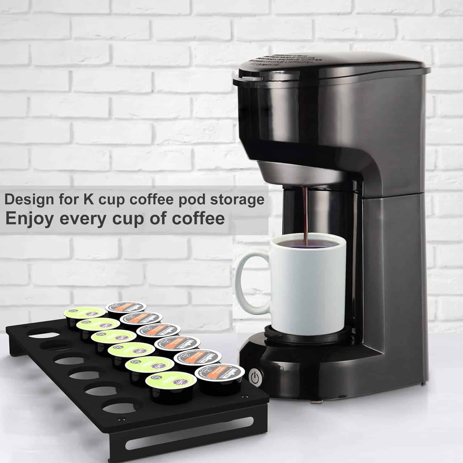 TANiCOO Wooden Coffee Pod Holder: The Perfect Organizer for Coffee Lovers